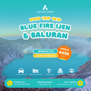 OPEN TRIP 1N1D IJEN BALURAN