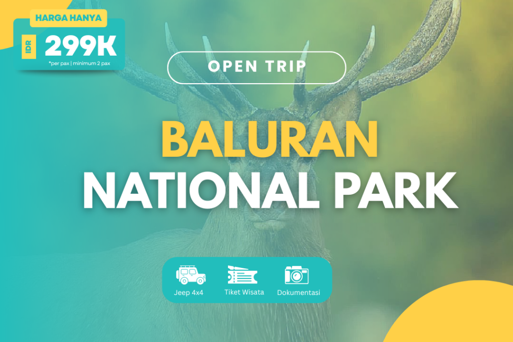 OPEN TRIP BALURAN NATIONAL PARK