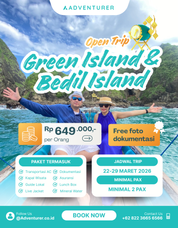 OPEN TRIP GREEN ISLAND